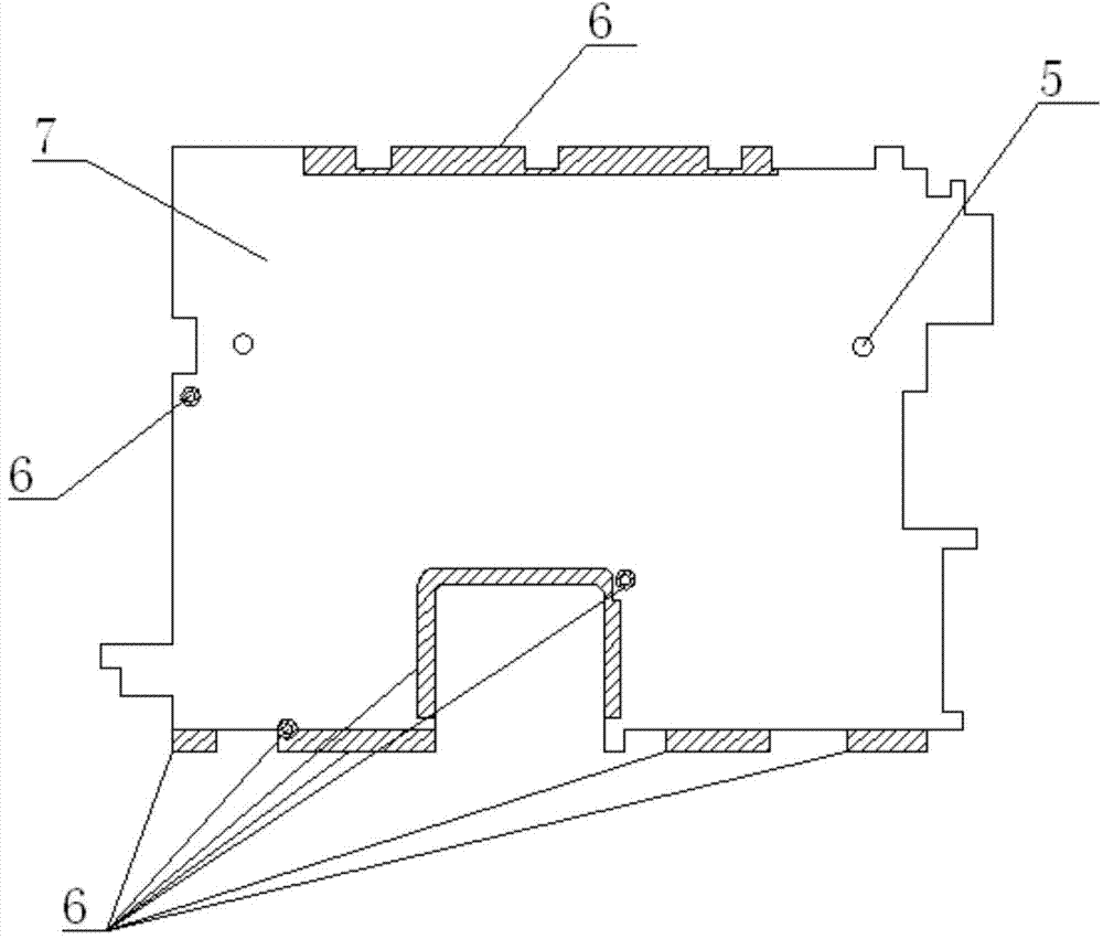 Method for manufacturing three-dimensional member via local etching and positioning tool