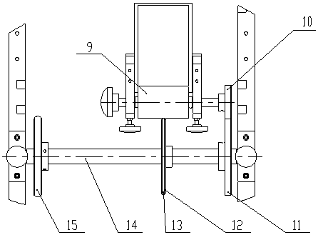 Gluing device