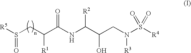 Sulfonylalkanoylamino hydroxyethylamino sulfonamide retroviral protease inhibitors