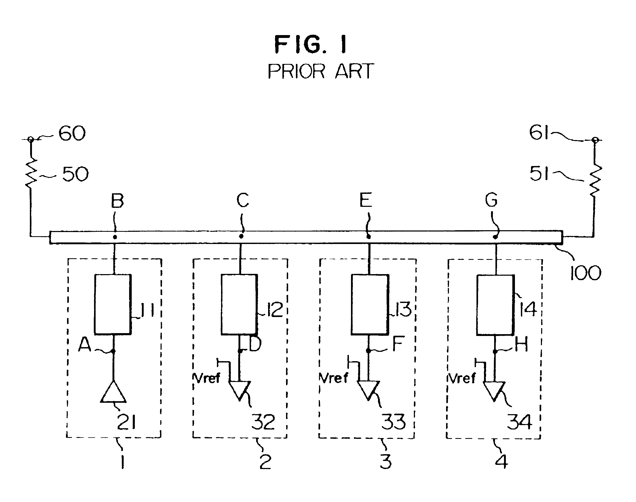 Signal transmitting device suited to fast signal transmission