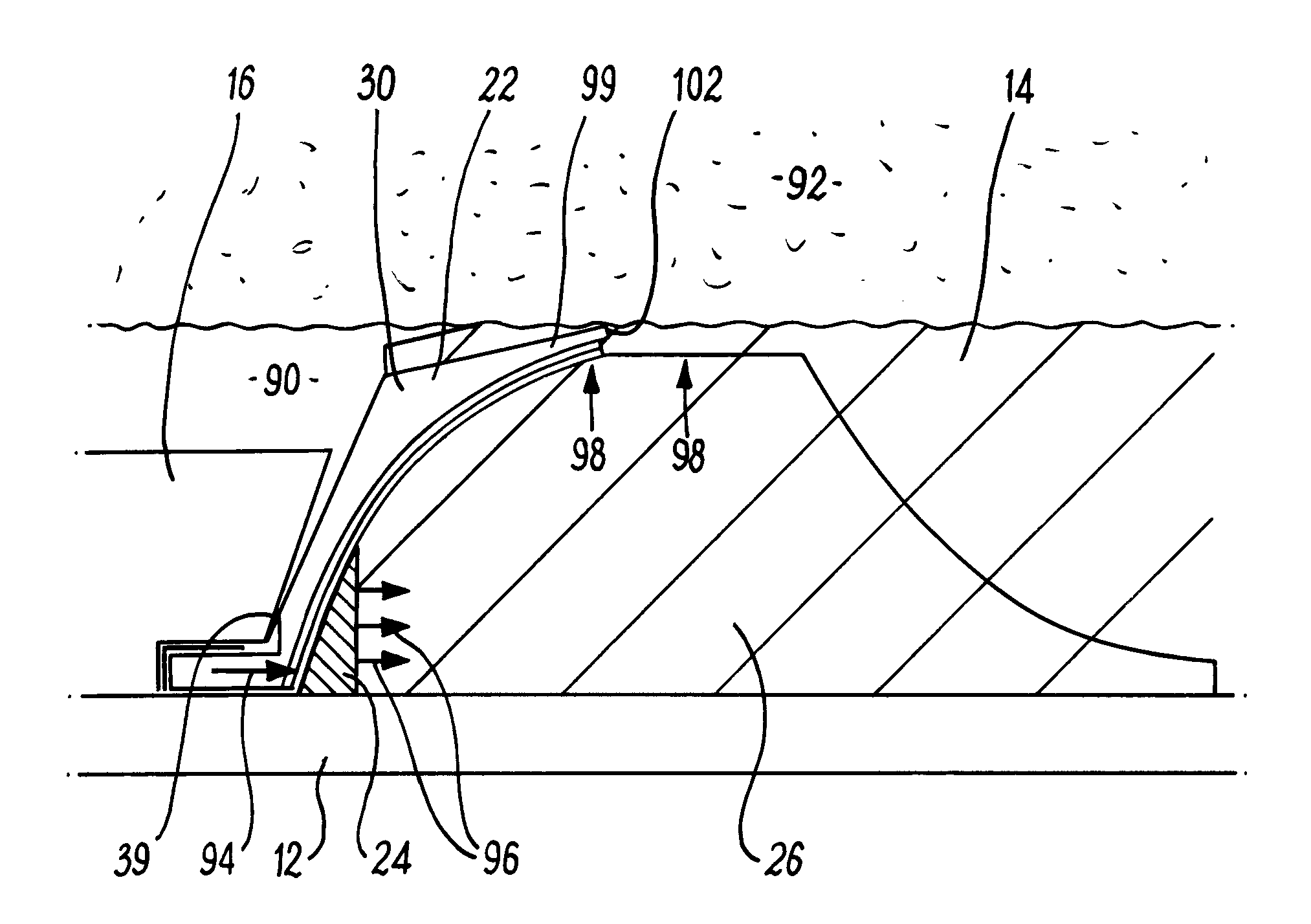 Swellable Downhole Apparatus and Support Assembly