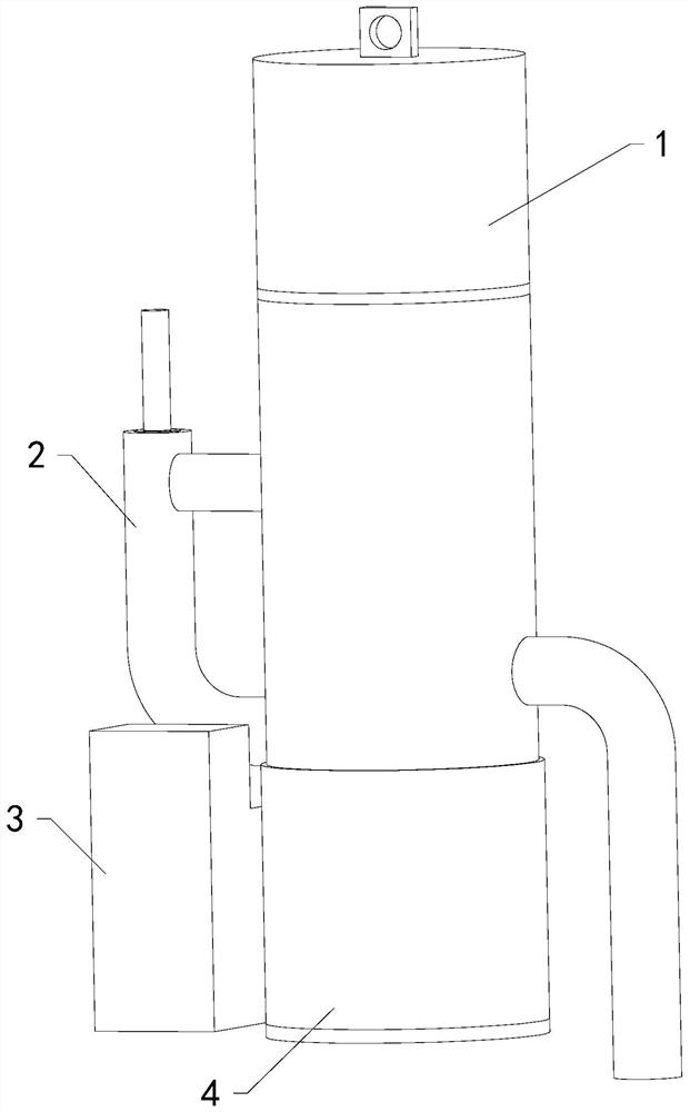 Seabed sludge sampling device for ocean engineering