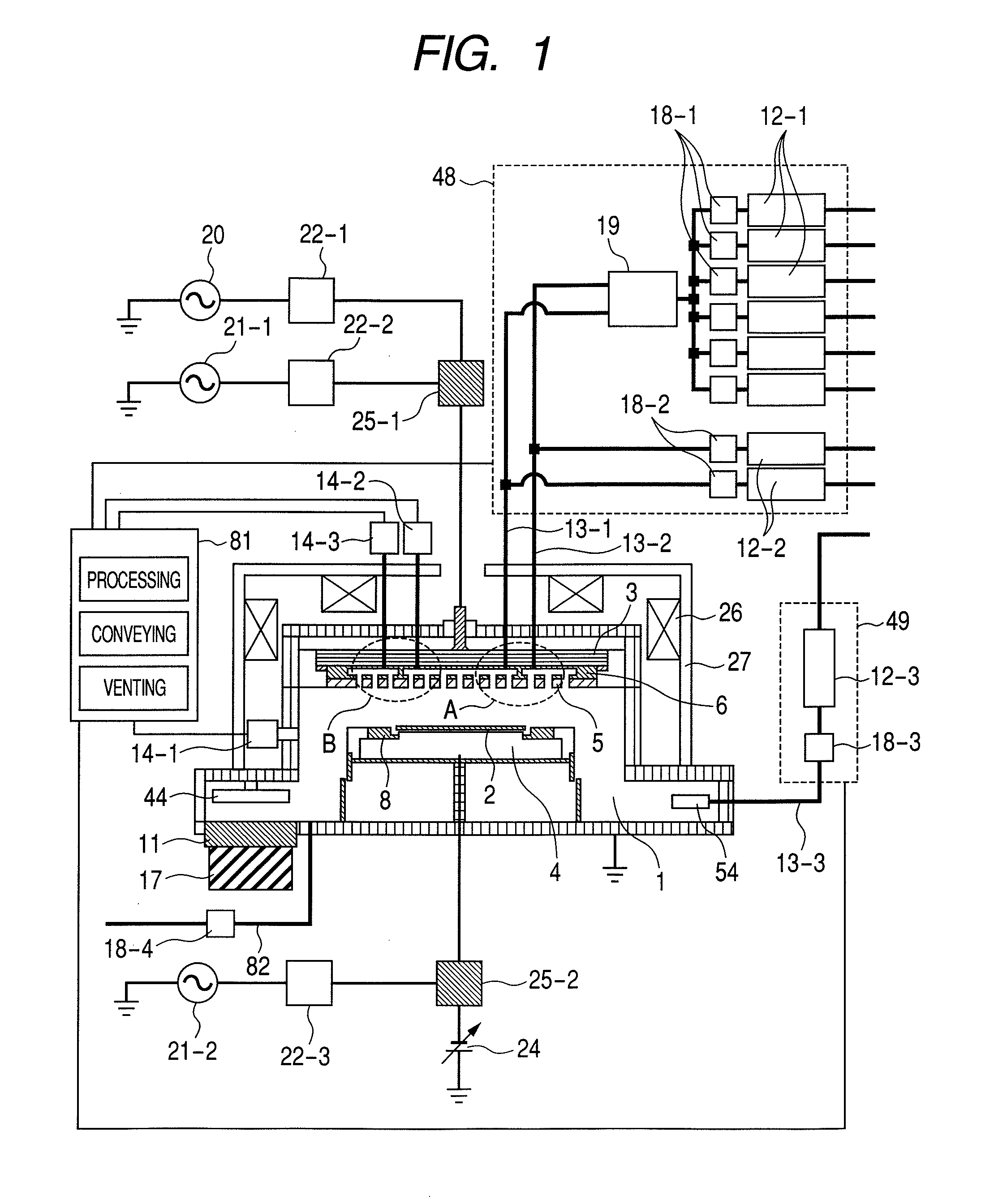 Plasma processing apparatus and method for venting the same to atmosphere