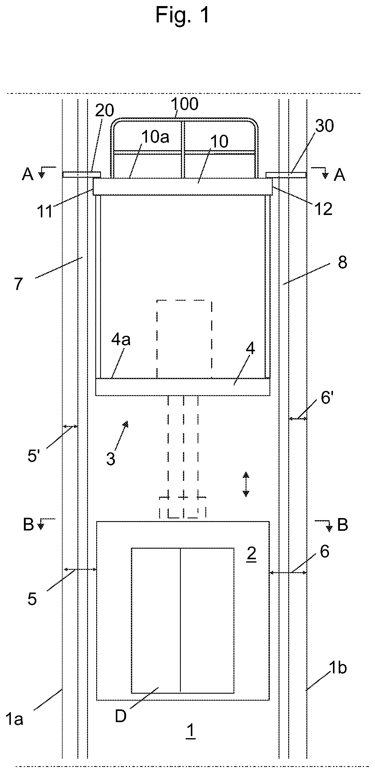 Elevator arrangement and method
