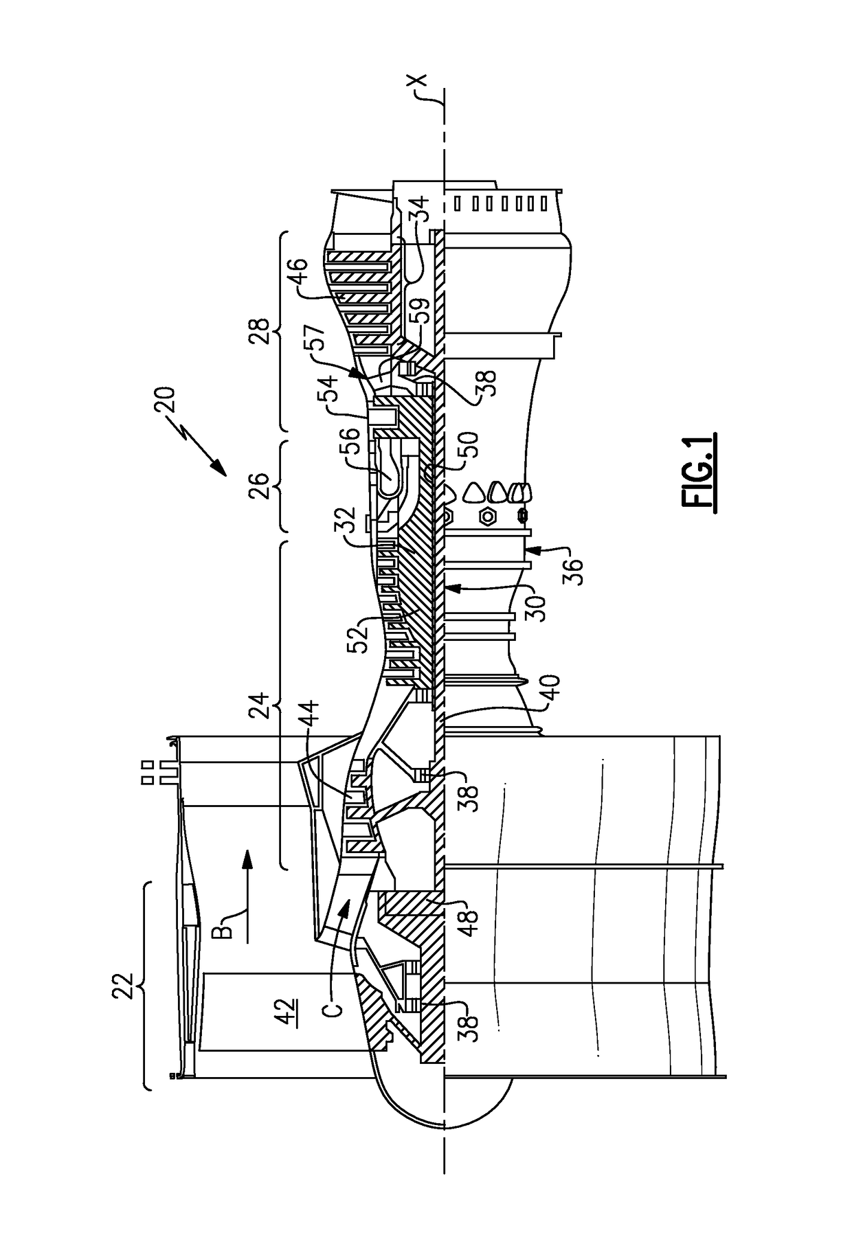 Turbine minidisk bumper for gas turbine engine