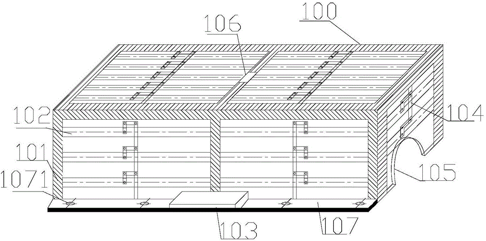 High voltage electric cable connecting head fireproof protection method