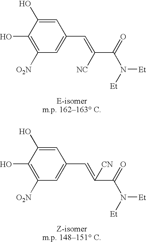 Efficient method for the manufacture of (E) -Entacapone polymorphic Form A