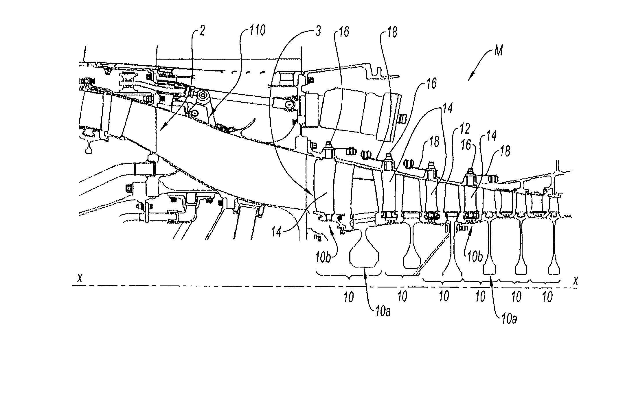 System for controlling at least two variable-geometry equipments of a gas turbine engine, particularly by rack