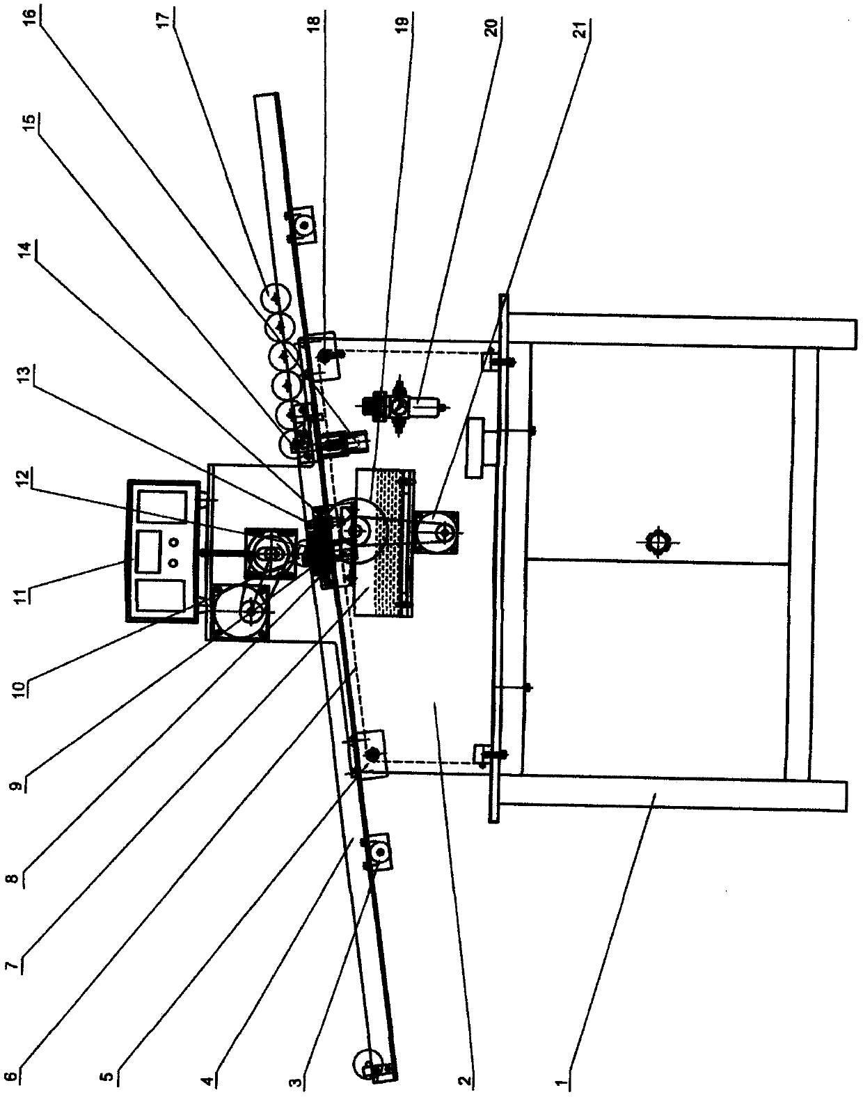 Rotor painting machine