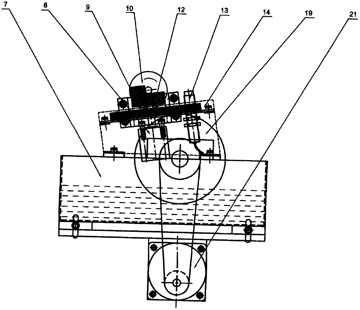 Rotor painting machine