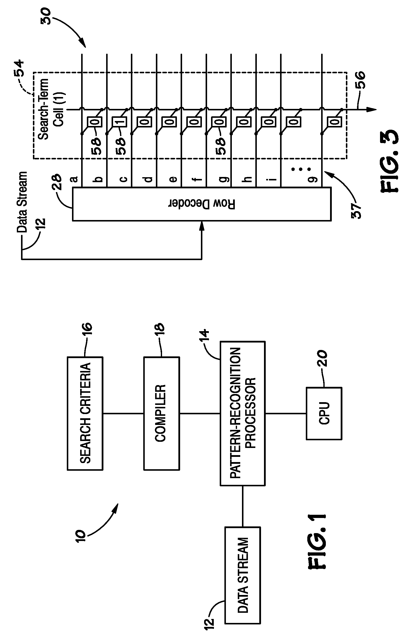 Devices, systems, and methods for communicating pattern matching results of a parallel pattern search engine