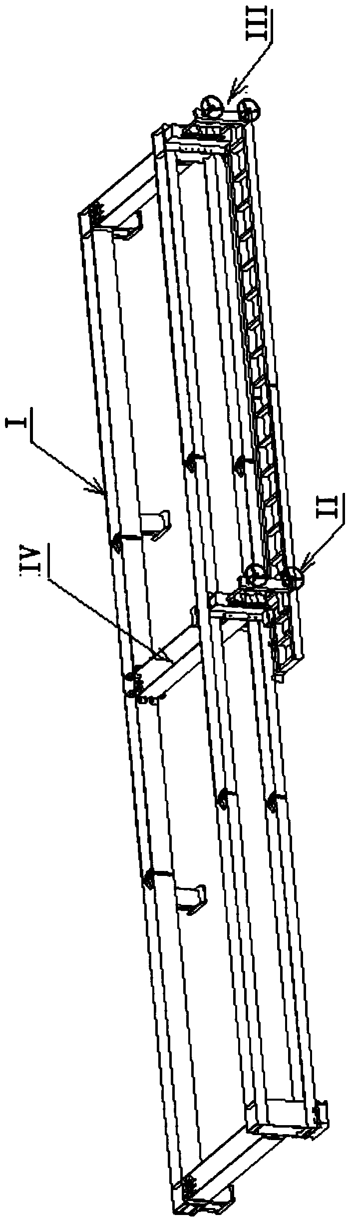 Conveyable pole mechanical test bed