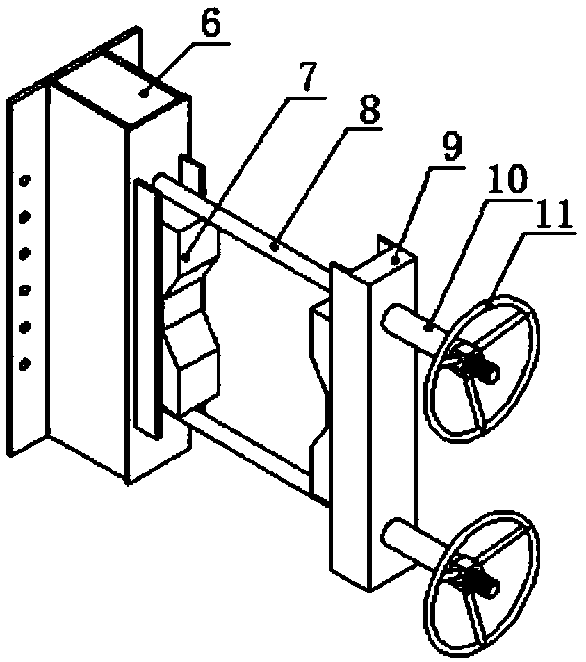 Conveyable pole mechanical test bed