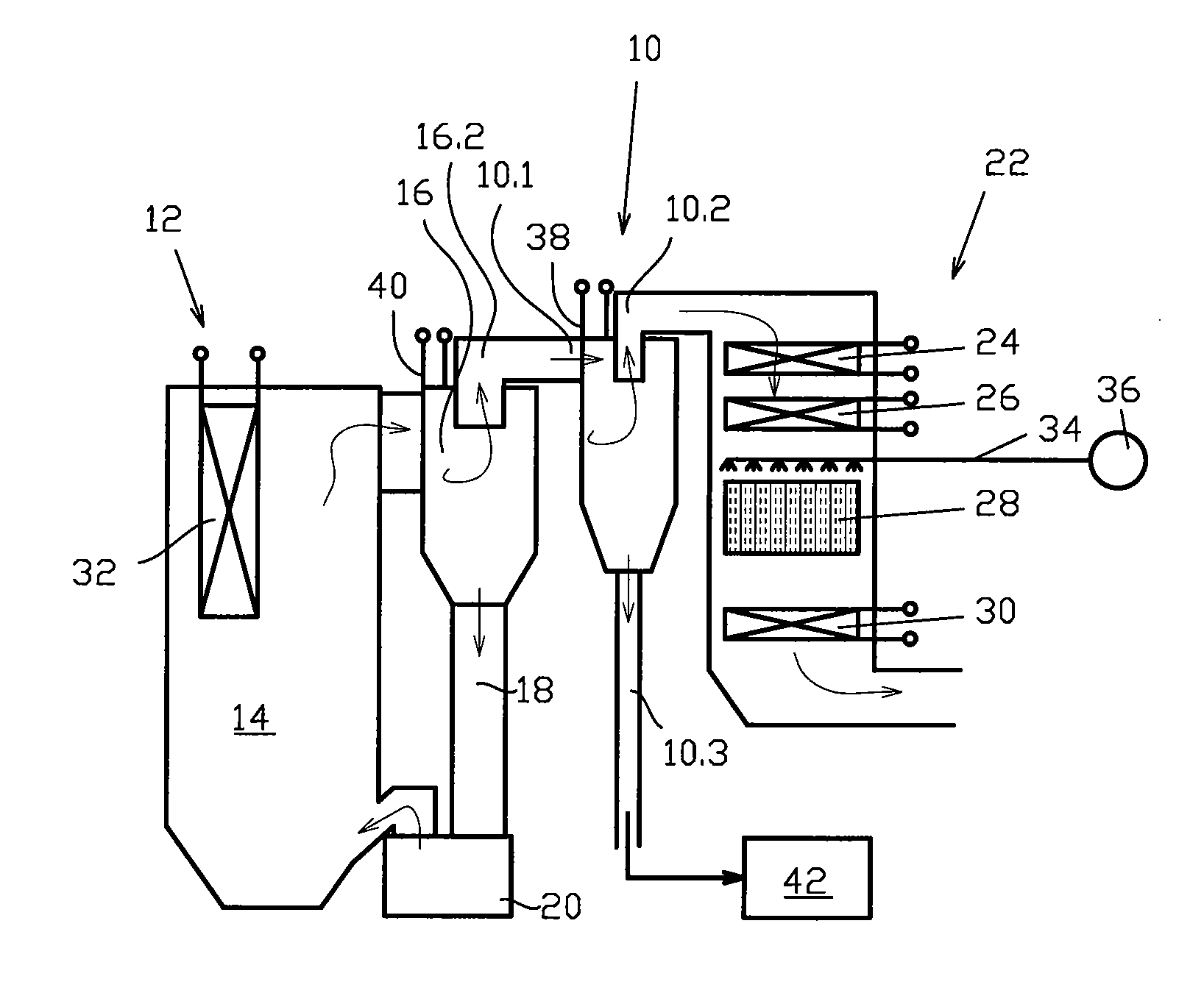 Circulating Fluidized Bed Combustor and a Method of Operating a Circulating Fluidized Bed Combustor