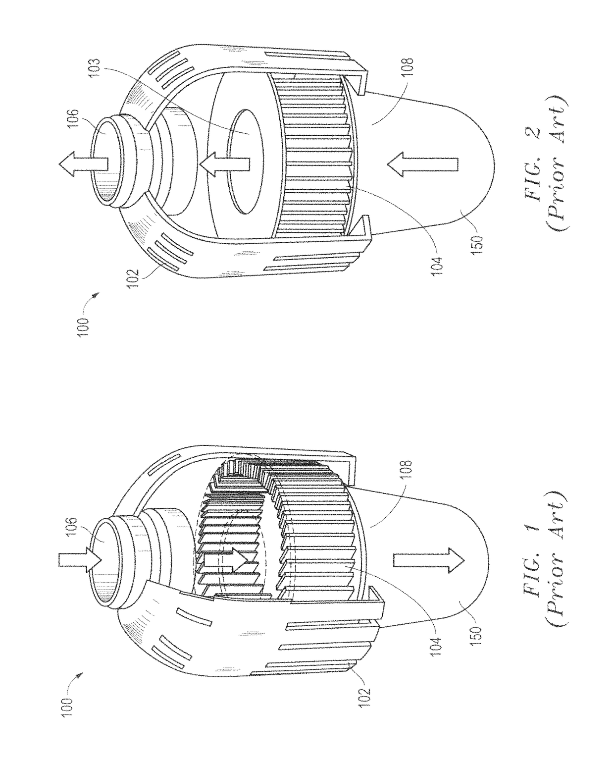 Dual operation centrifugal fan apparatus and methods of using same