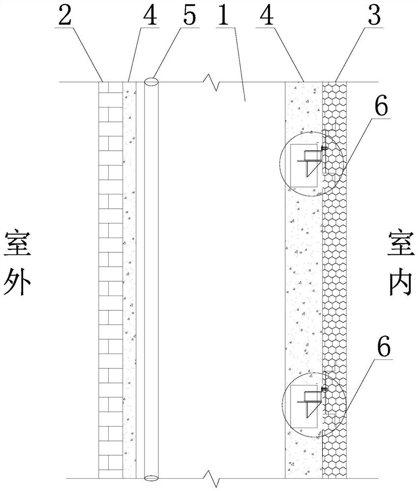 A kind of thermal insulation structure and construction method of ski resort with cavity structure