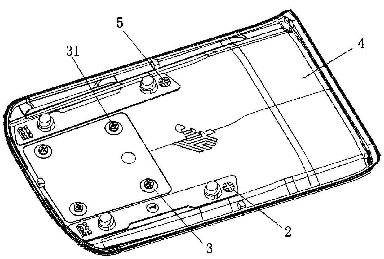 Die structure for secondary ejection of anti-sticking product