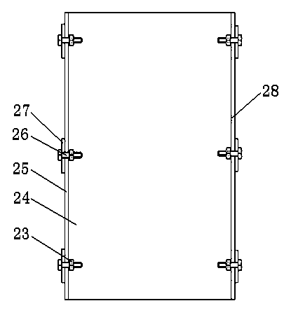 Device and method for realizing tamping coking on ordinary coke oven