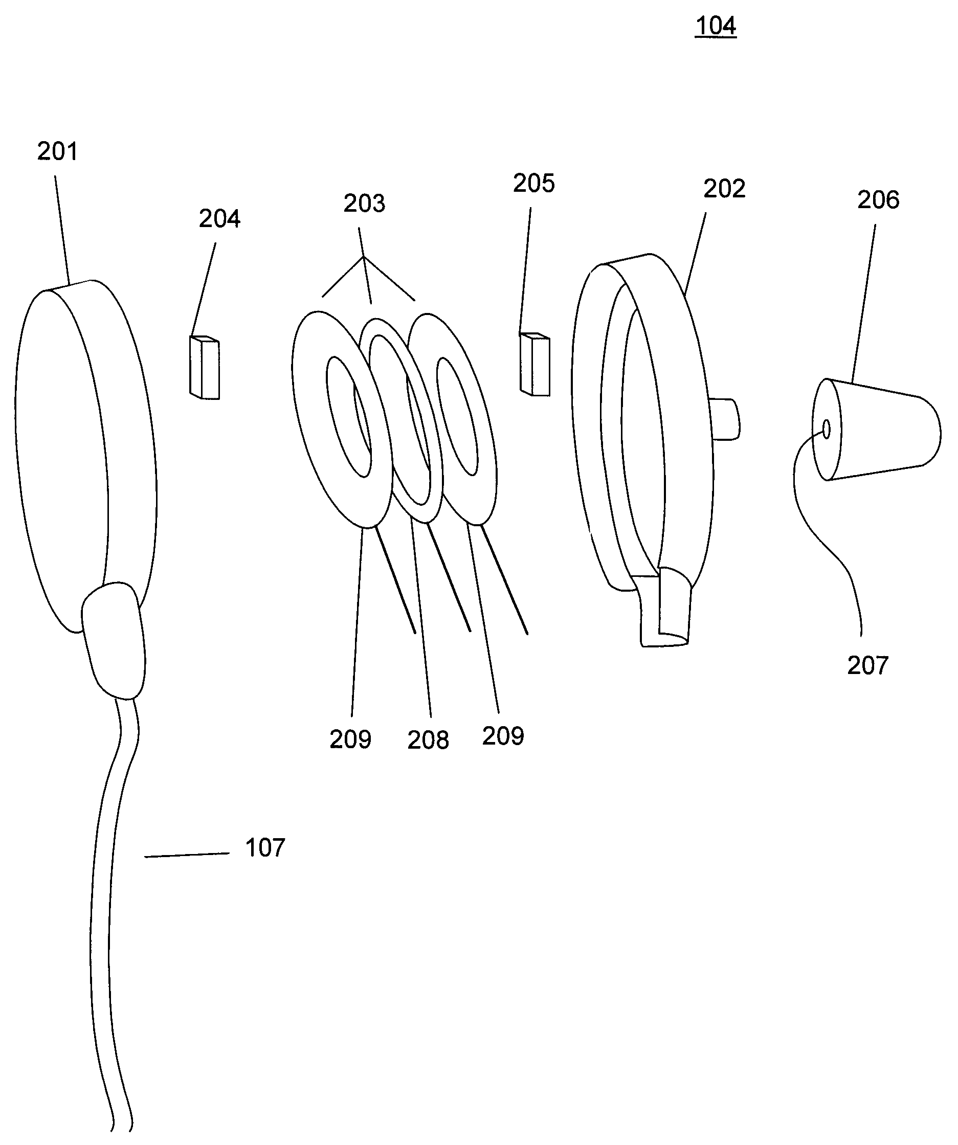Audio apparatus and method for use in proximity to a magnetic resonance imaging system