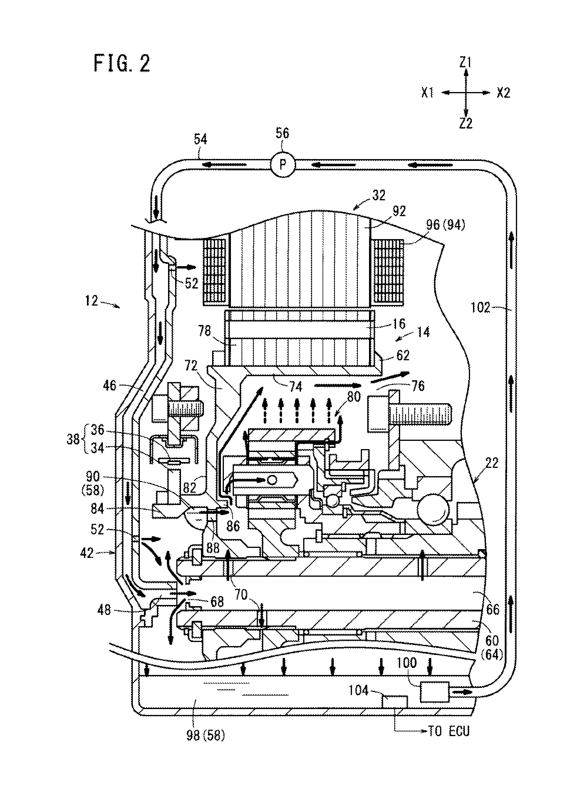 Method of estimating magnet temperature for rotary electric machinery