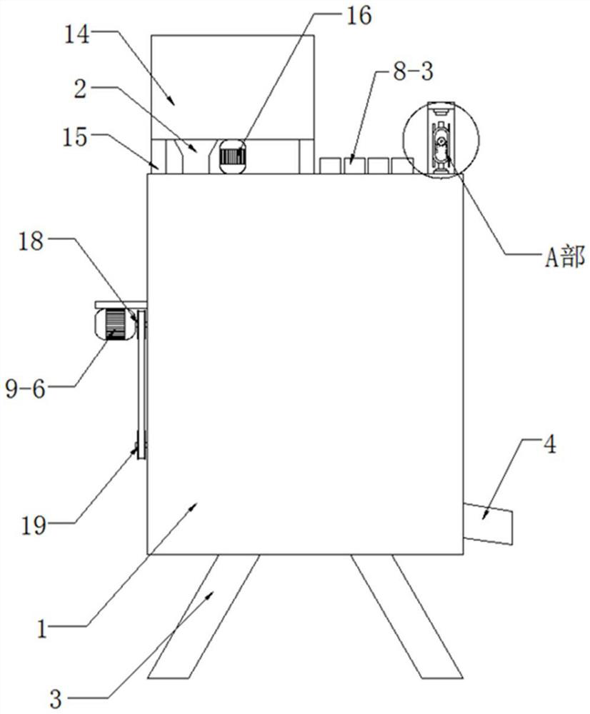 A layered crushing device for biopharmaceuticals