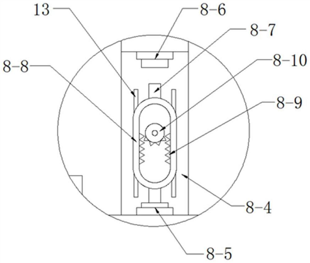 A layered crushing device for biopharmaceuticals