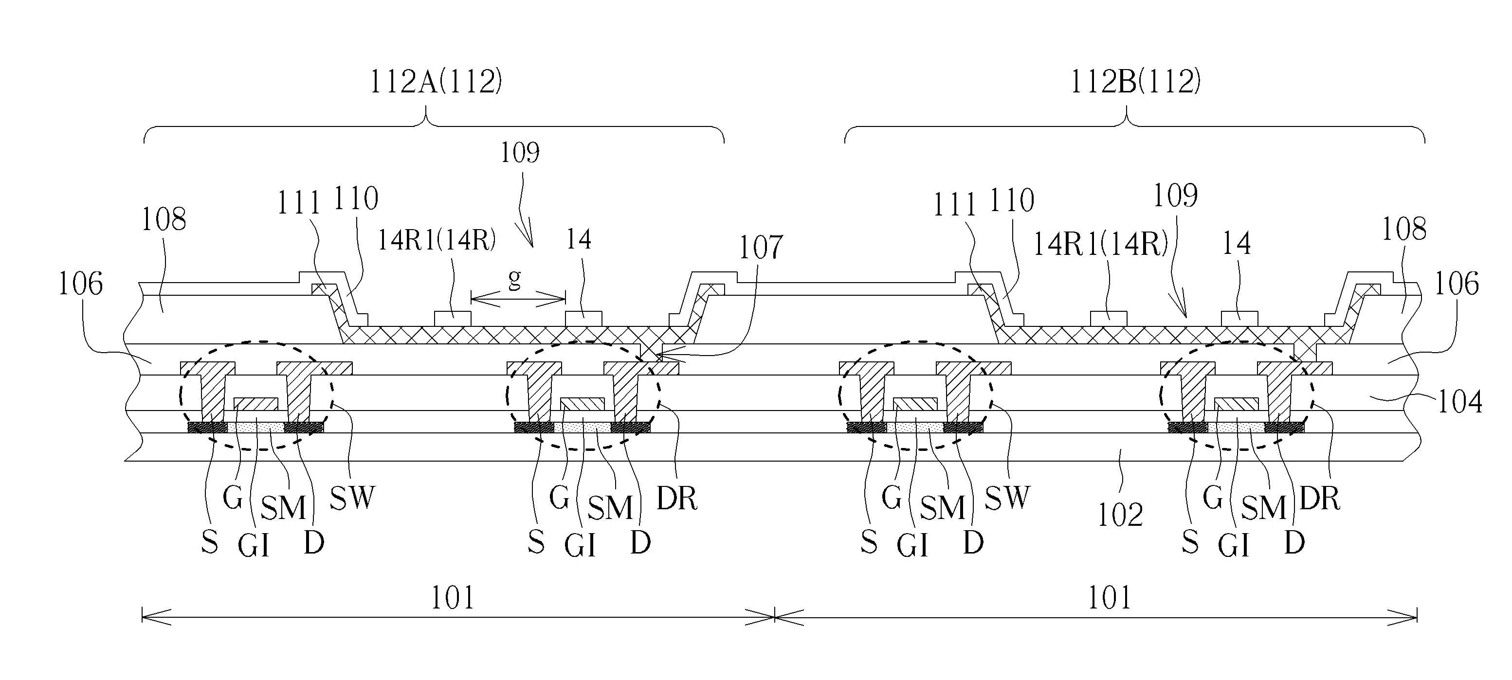 Display panel and repairing method thereof