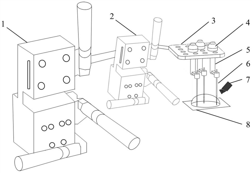 A micro-target screening device based on multi-needle array vibration excitation fluid