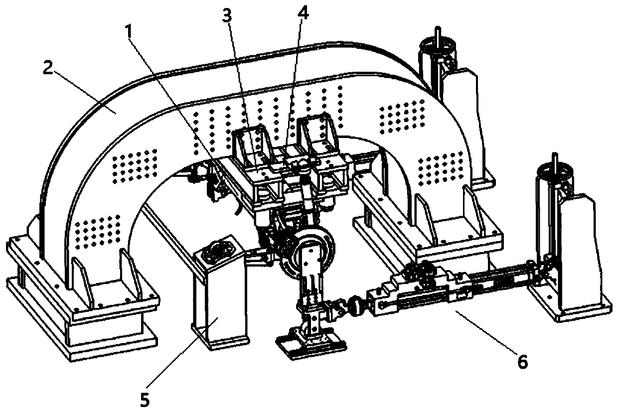 Bench test tool for automobile multi-link suspension system