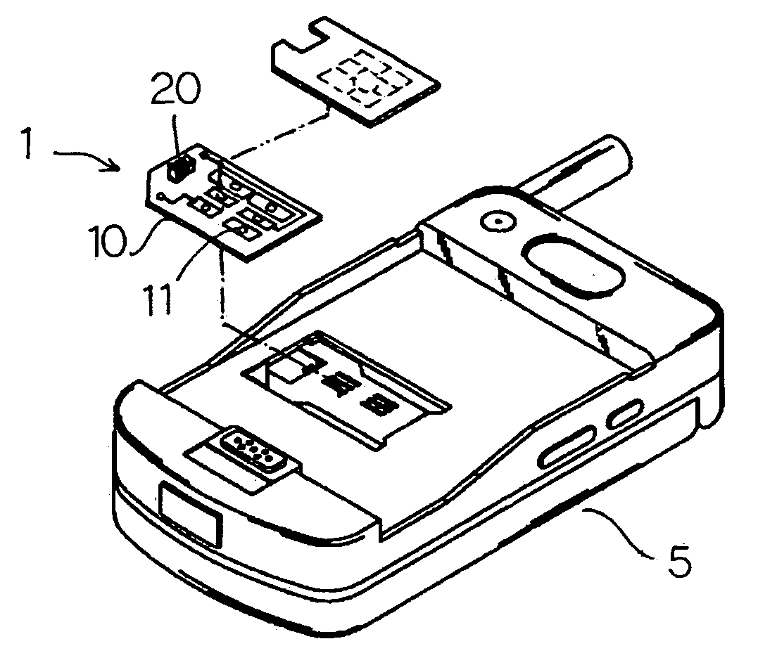 Functional module improvement structure for expanded and enhanced SIM card