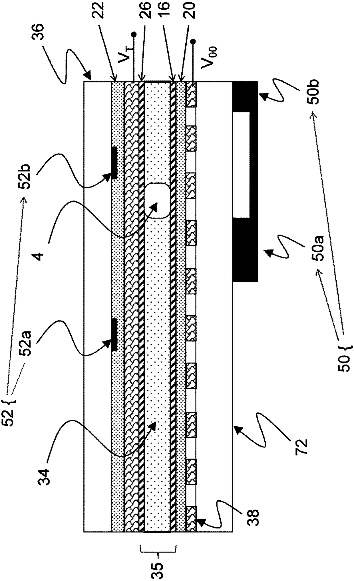 Microfluidic device with multiple temperature zones