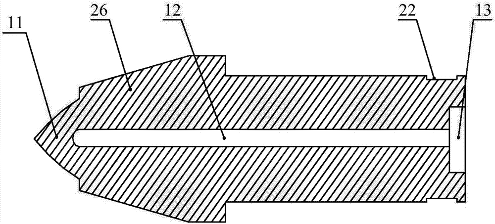 Cutting head of coal rock information in transient temperature feedback of coal rock cutting and using method