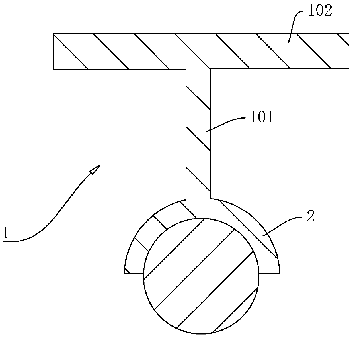 Fine grid and construction method of rotational flow grit chamber