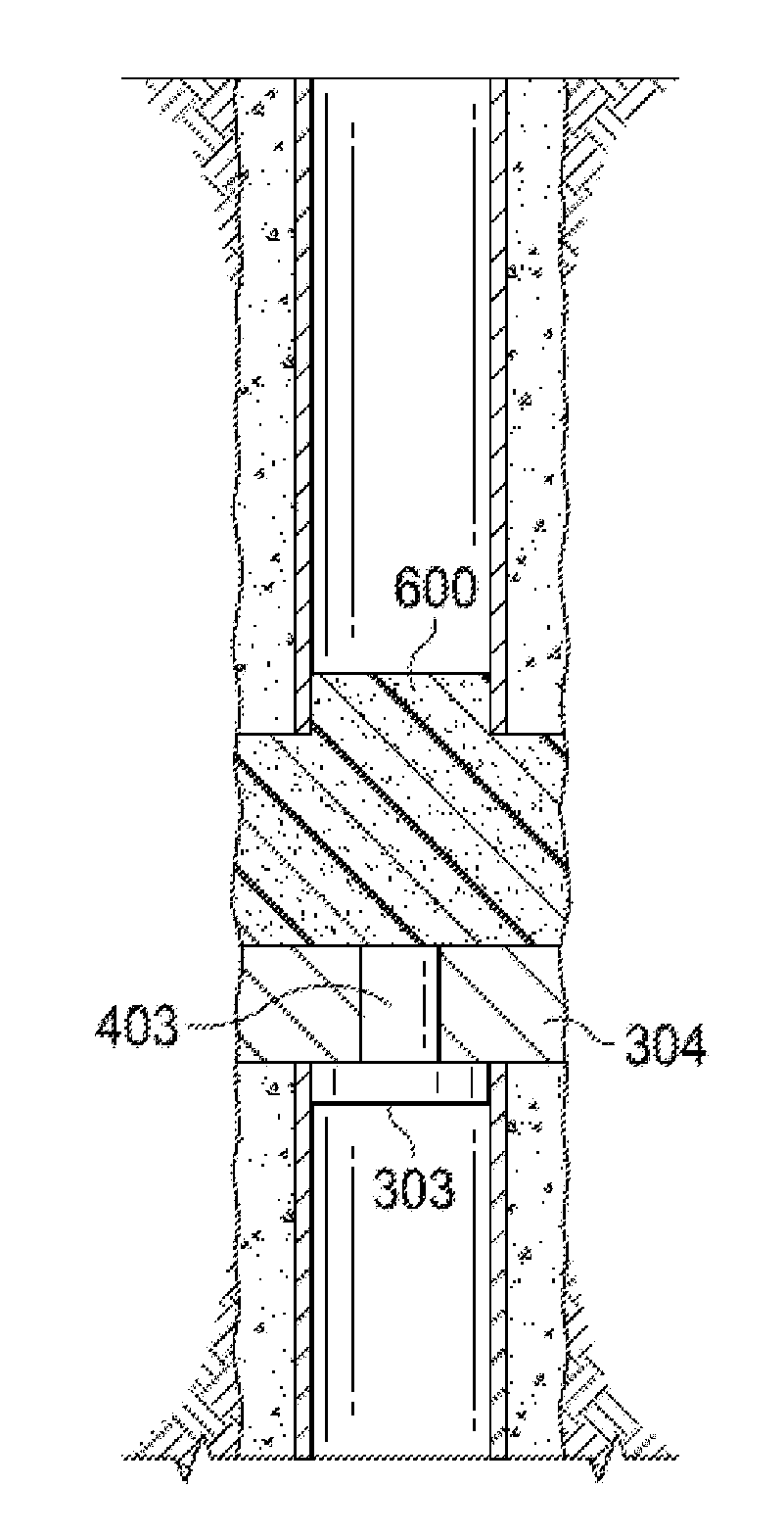 Two-material p&a plug
