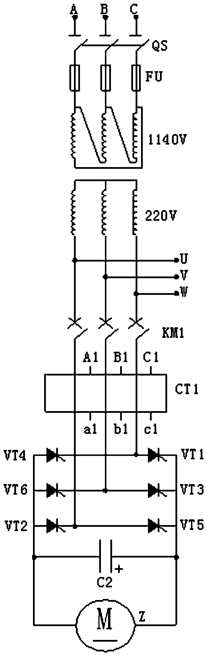 Underground coal slime treatment device and treatment process thereof