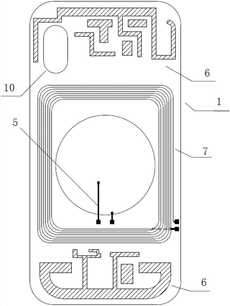 Ceramic back cover for electronic equipment, and electronic equipment with same
