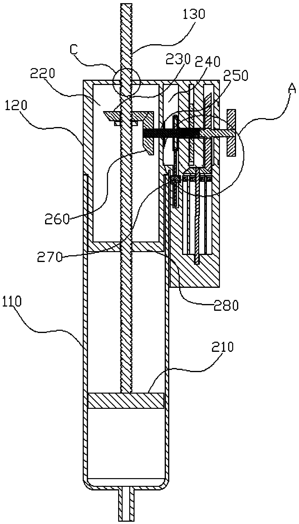 High-precision pressure propeller for autologous fat