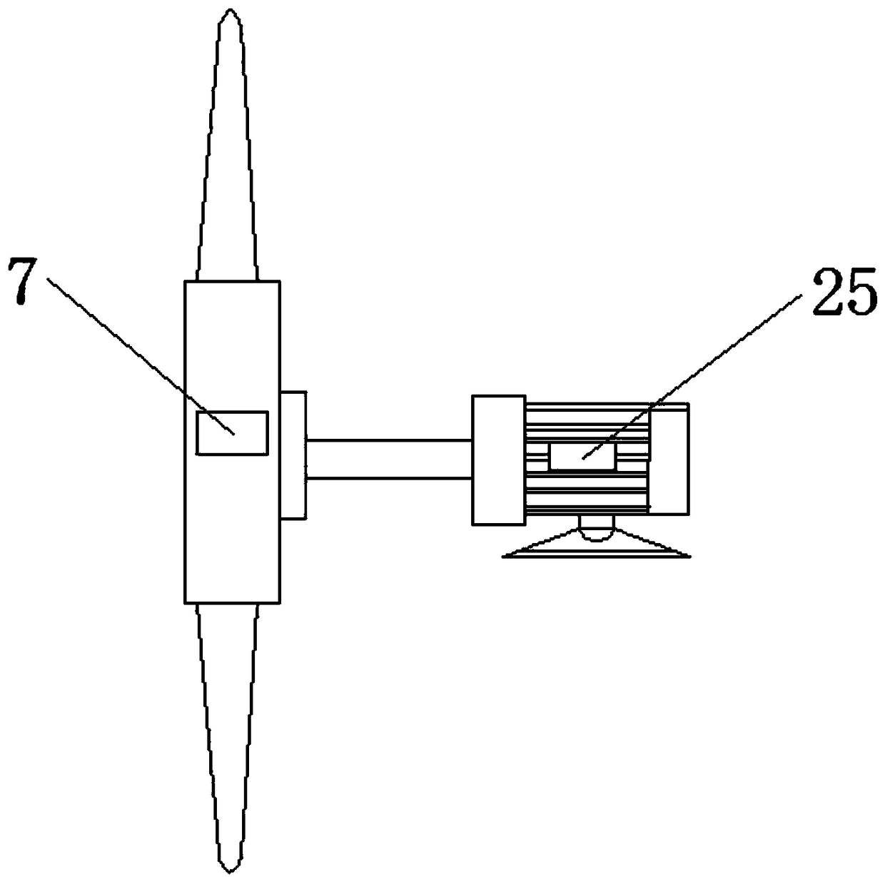 A Chinese herbal medicine slicer that can quickly remove dust and efficiently classify and collect