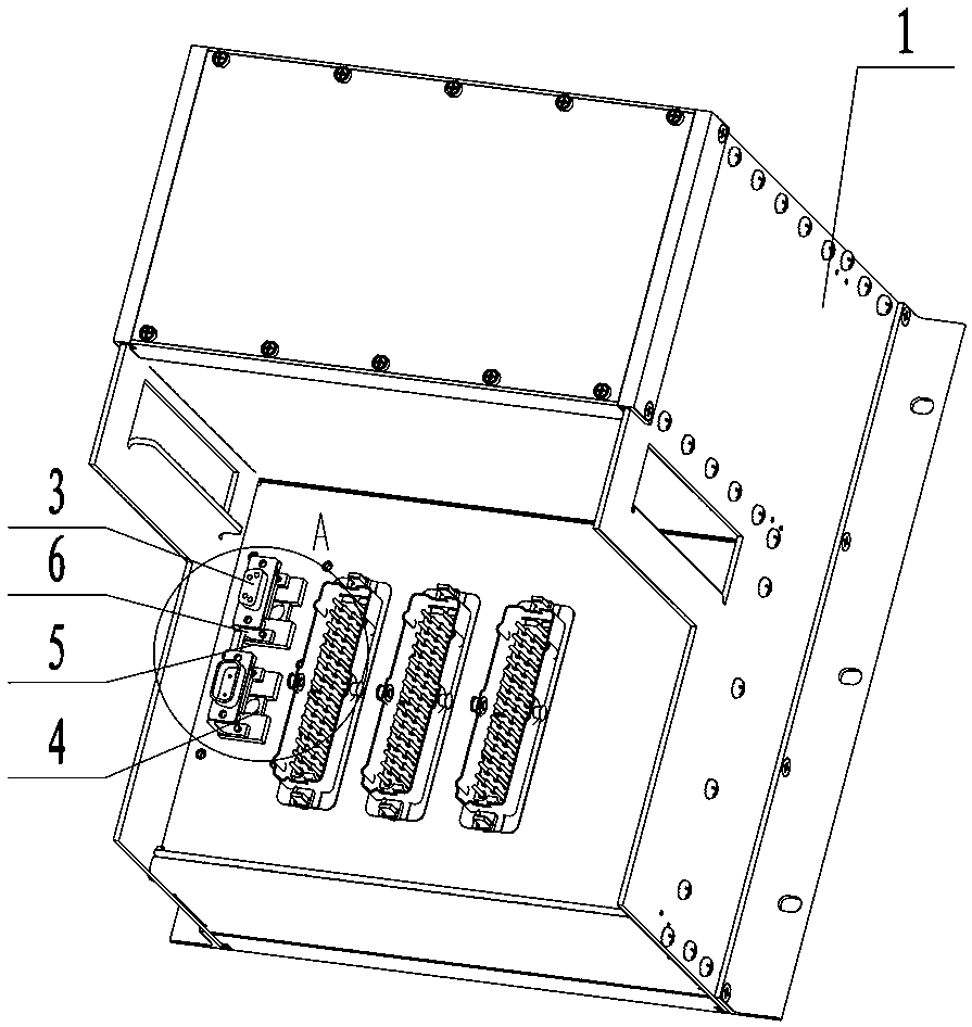 A chassis with electromagnetic shielding function