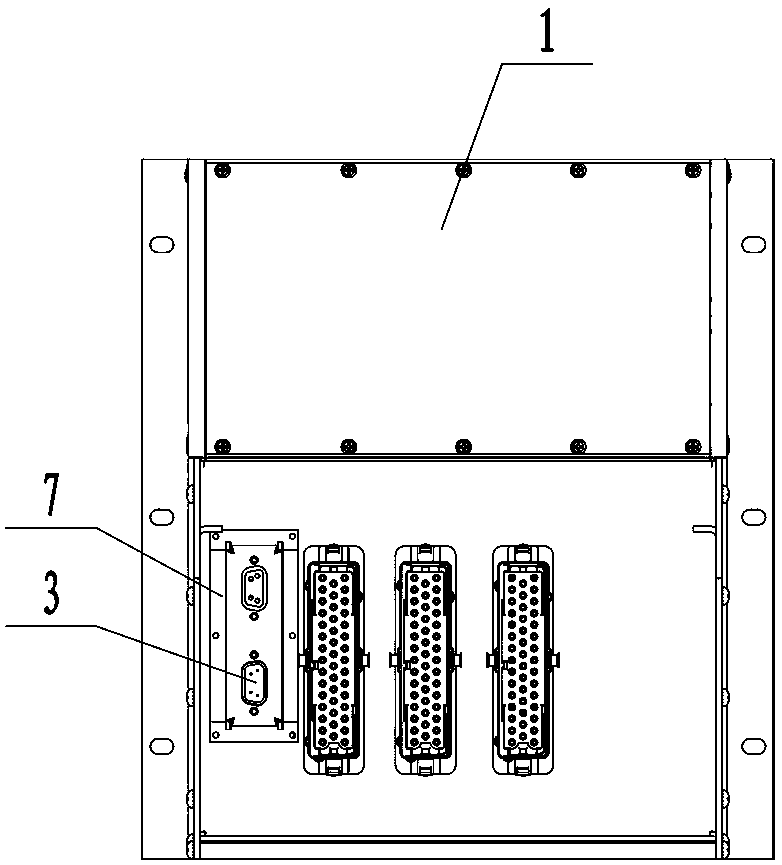 A chassis with electromagnetic shielding function