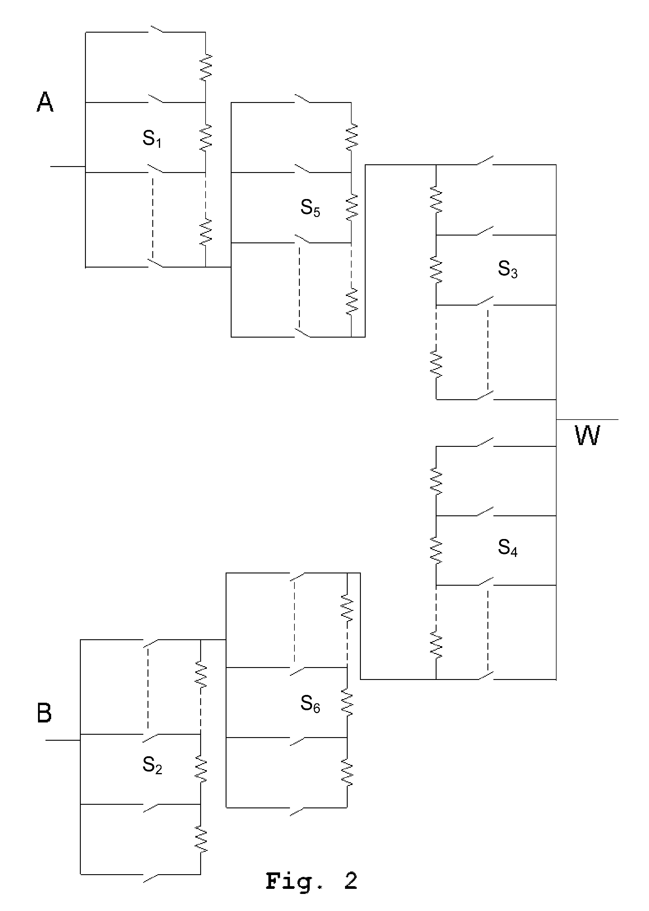 Digital potentiometer architecture with multiple string arrays allowing for independent calibration in rheostat mode