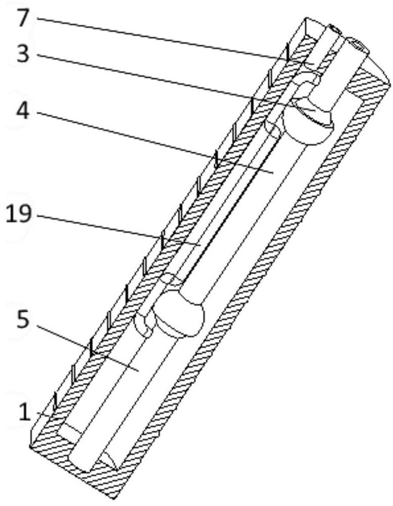 Rigid-soft coupled mechanical finger with variable stiffness endoskeleton