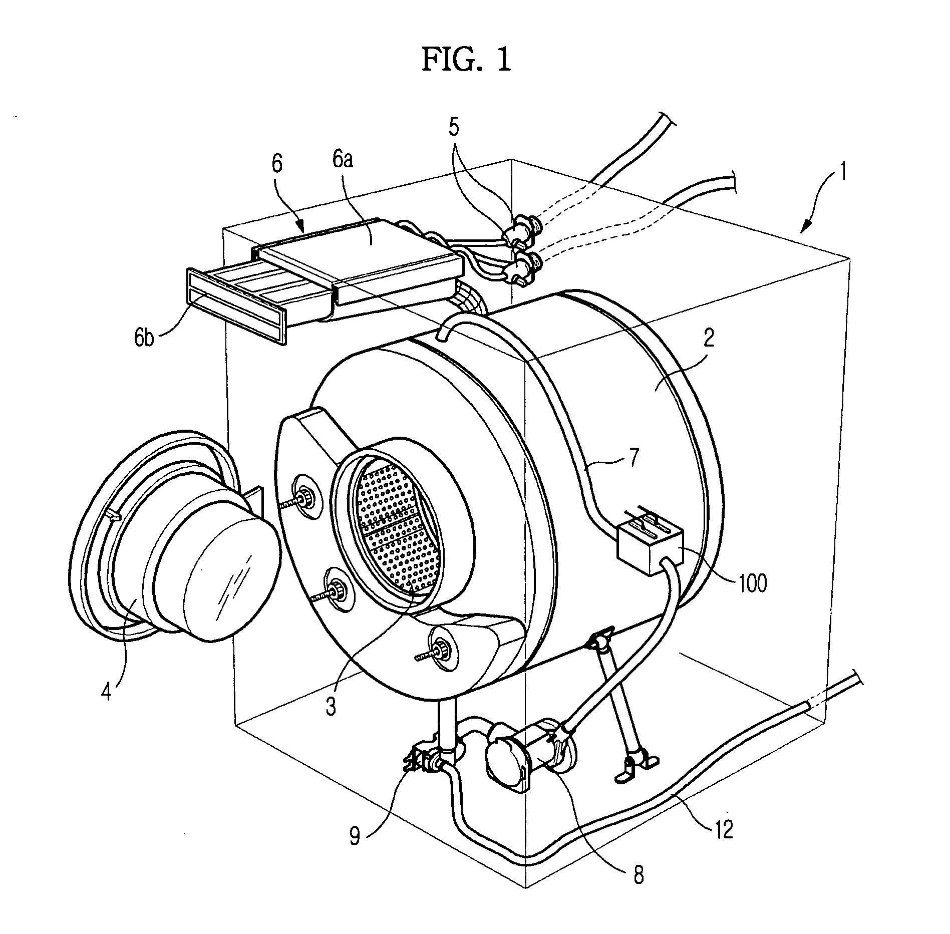 Apparatus and method for machine washing