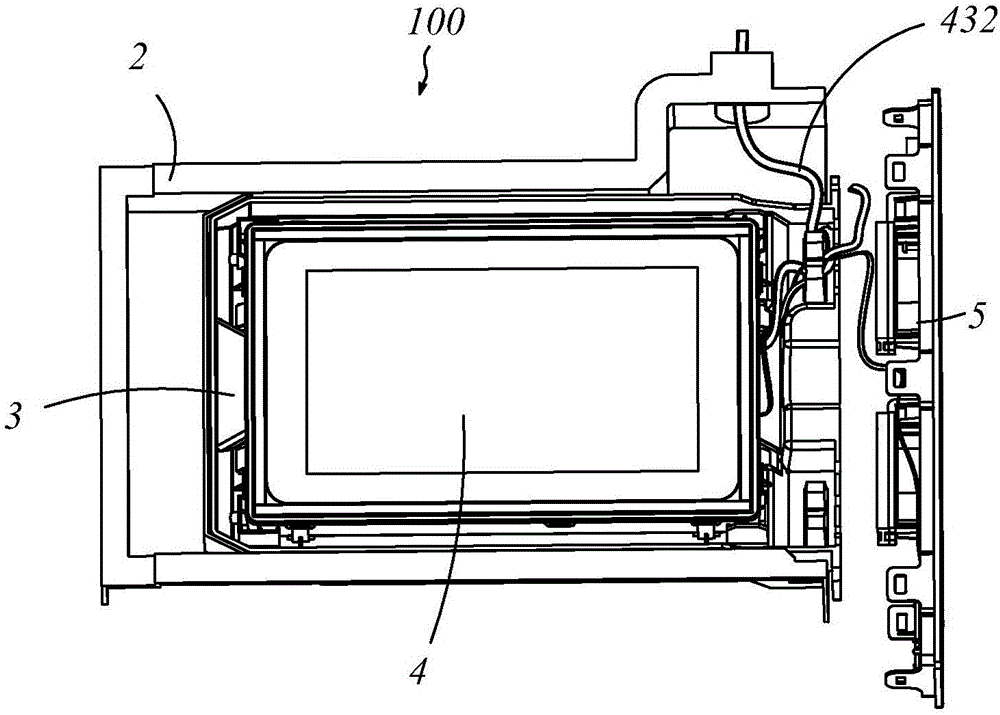 Display screen assembly and refrigeration household appliance