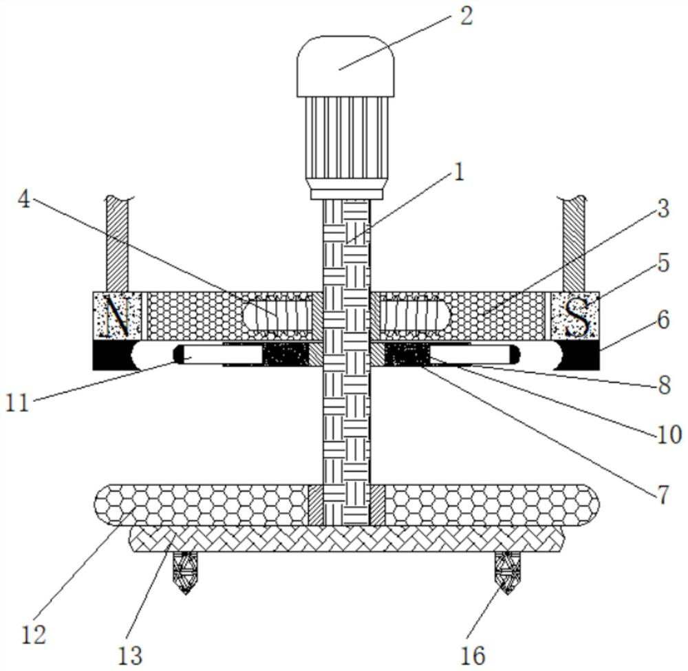 Packaging bag cutting device capable of preventing overload operation and adjusting cutting radius