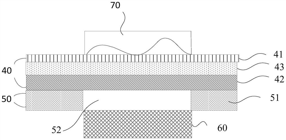 Optical fingerprint imaging device and display