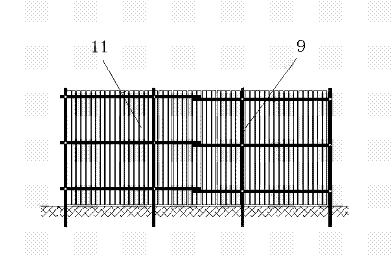 Multielement three-dimensional safety protection method
