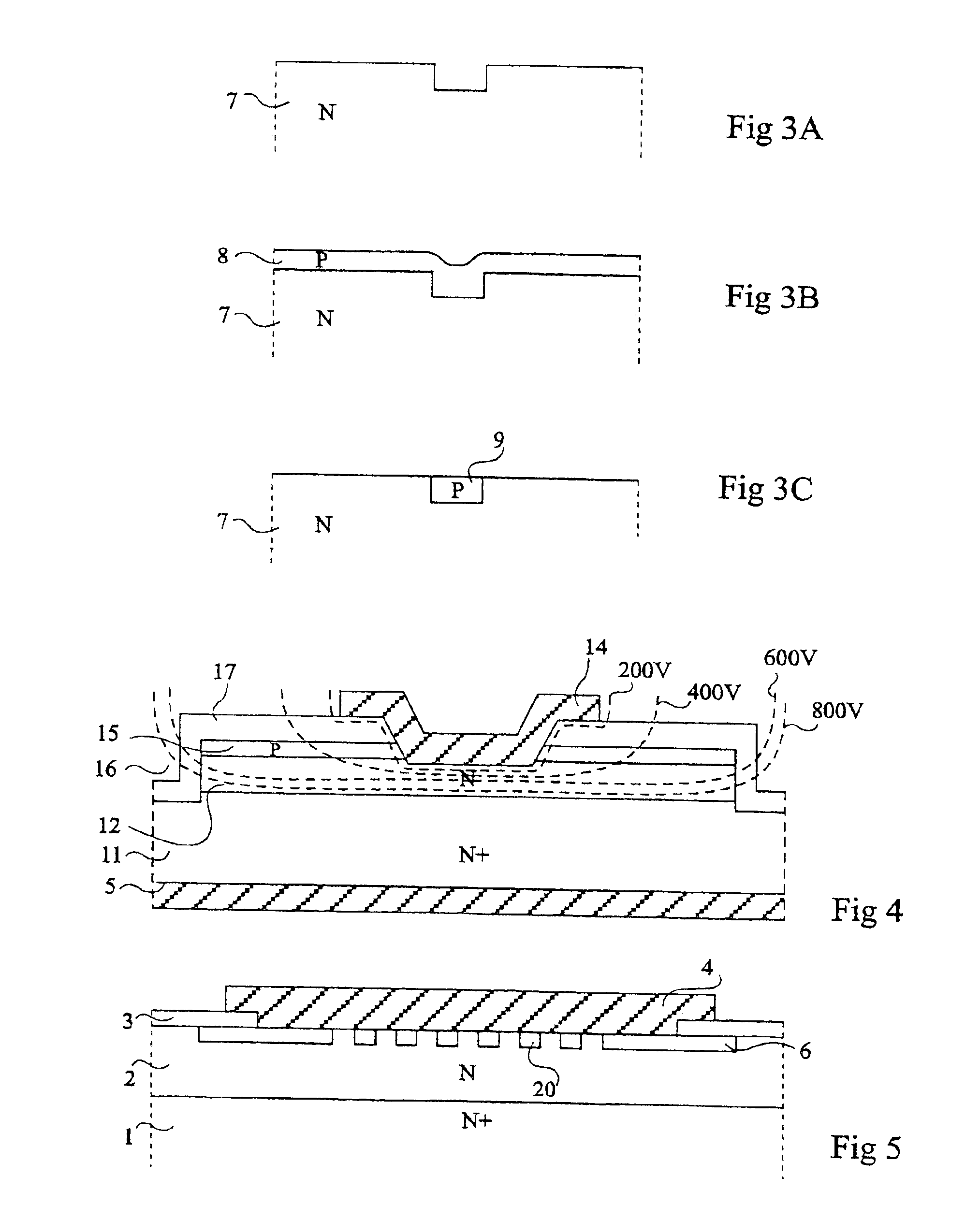 Method for producing a schottky diode in silicon carbide