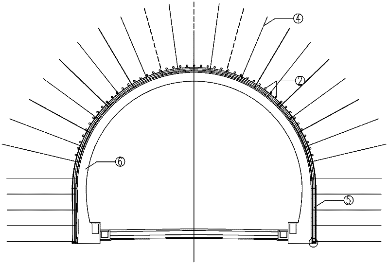 Method for designing long-distance small-spacing tunnel