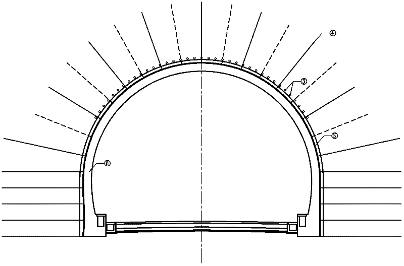 Method for designing long-distance small-spacing tunnel